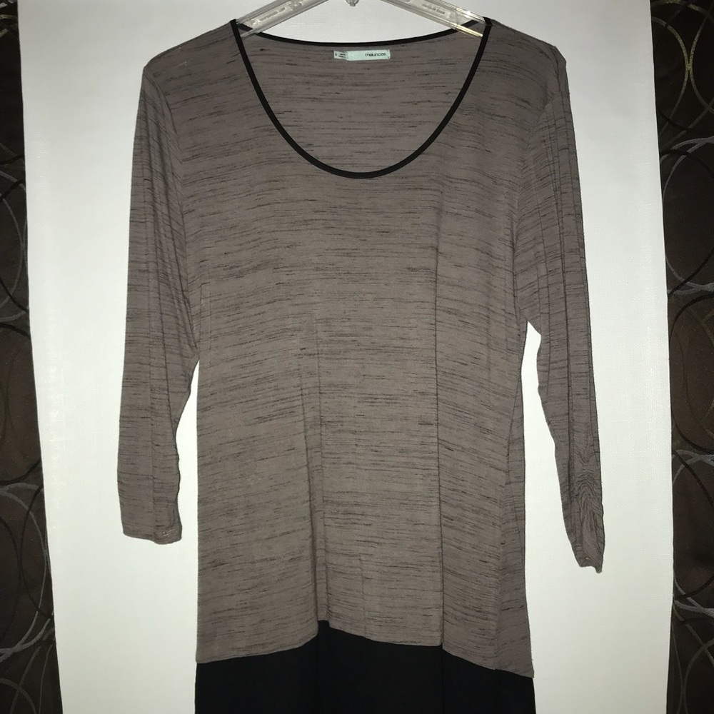 Purple Gray Tunic